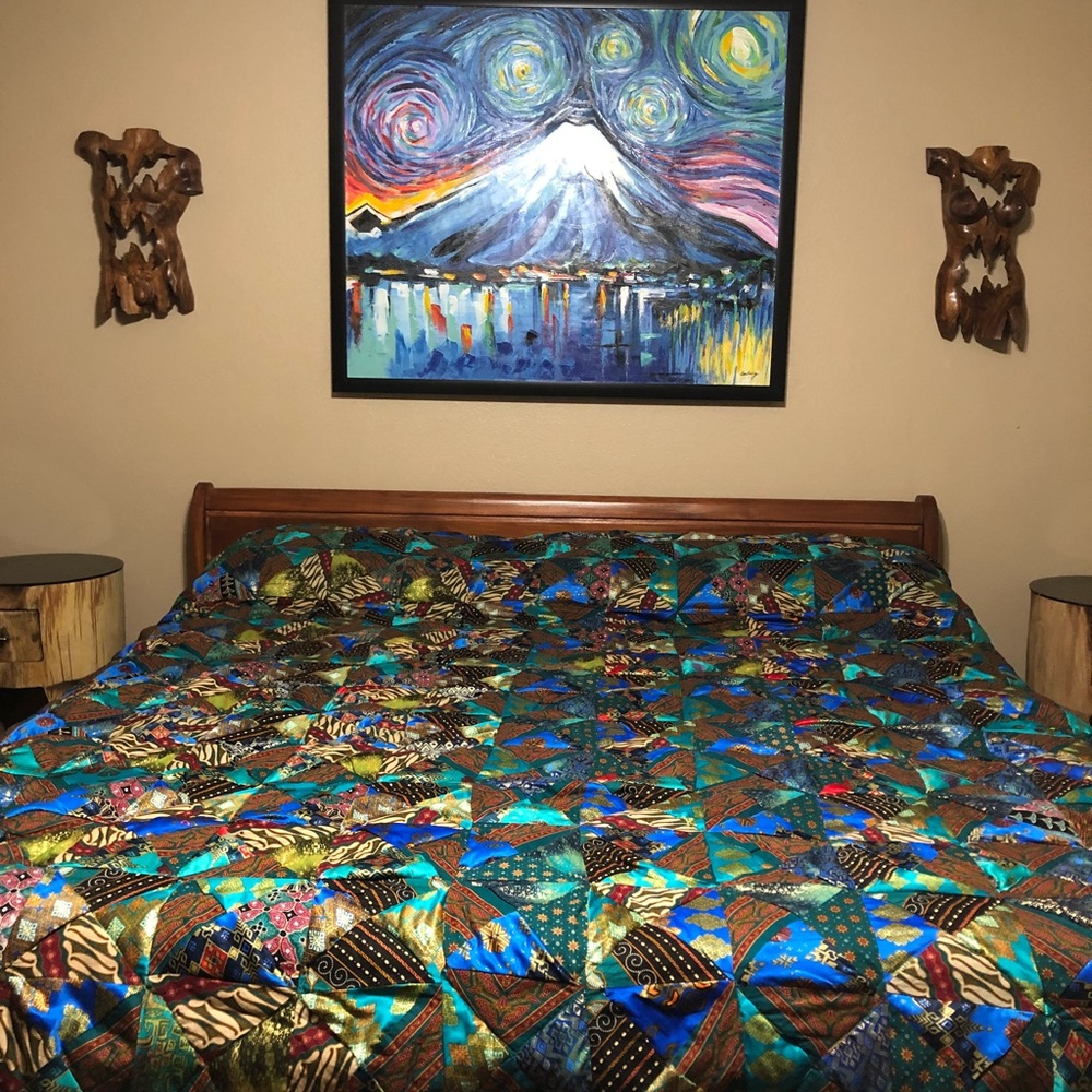 XL Batik King Quilt